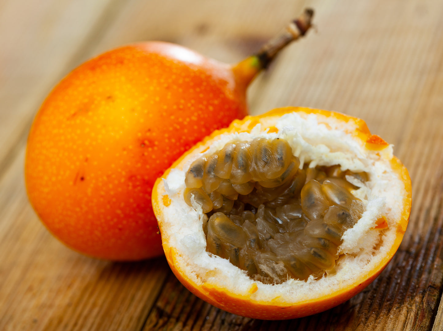 2-Pack Sweet Granadilla (Passiflora ligularis) Starter Plant – Tropical Passionfruit Vine with Sweet, Aromatic Pulp